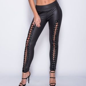 Lace Up Pant